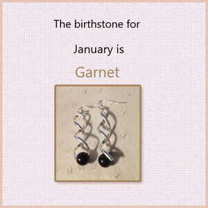 Garnet is the gemstone for January